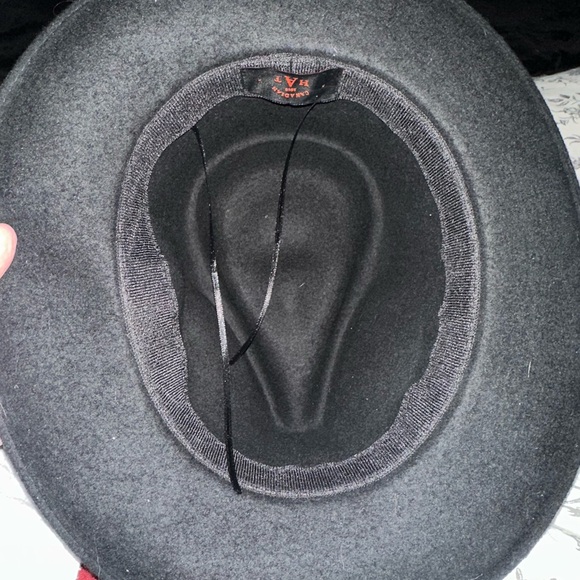 Elegant Black Women's Fedora Hat - Picture 4 of 4